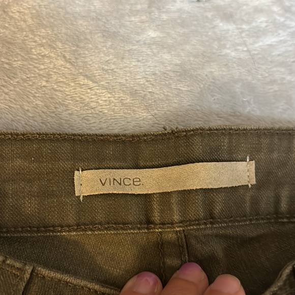 NWT Vince crop skinny ankle jeans in cocoa - Picture 4 of 7